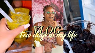 VLOG 03 Random days Gusuka umusatsi inzara Food and more food… Rwandan Youtuber [upl. by Brice]