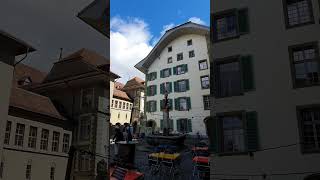 Rathausplatz and Town Hall in Bern Switzerland [upl. by Neeloj]