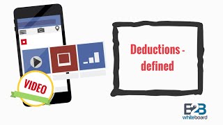 Deductions  defined [upl. by Mannes]