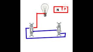 3way switch wiring diagram how to wiring connection diagram shorts electrical 3wayswitch [upl. by Rice686]