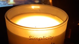 CANDLE LIGHT NIGHT  SIMPLICITY  SEA SALT amp SURF  ASMR  SATISFYING LIGHT CANDLE  LETSGO [upl. by Riggins]