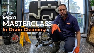 Micro Masterclass in Drain Cleaning [upl. by Nicolella]