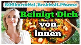 SüßkartoffelBrokkoliPfanne I Süß und lecker von Natur aus mit Manu Lemke [upl. by Lyman]