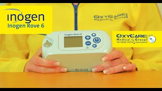 Inogen Rove 6 Mobile Sauerstoffkonzentrator OxyCare Medical Group Geräteeinweisung [upl. by Enylrac53]