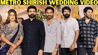 Actor Metro Shirish Weds Hasna 💕  Metro Shirish Wedding  Metro Shirish Marriage  Simbu Speech [upl. by Giorgi348]