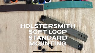 HolsterSmith IWB Soft Loops  How to Attach [upl. by Catto]