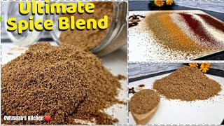 Discover my Ghanaian 6 spice ampherb Blendextra flavorful spice mix for shito fish stewsghanaspice [upl. by Thorsten890]