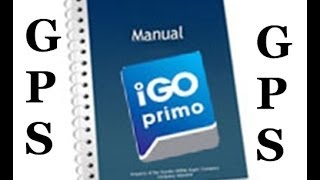 GPS iGO Primo Manual completo em português GRÁTIS [upl. by Keener]