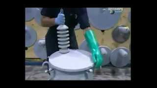 como se frabica el transformador electricoHow its made Electrical transformer [upl. by Nortad]