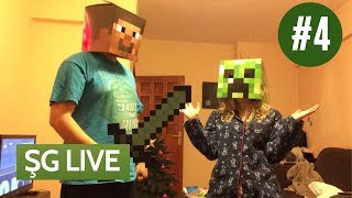 CANLI SİNEK İNSANI11 ATEŞLİ BOĞAÇ İÇERİR  Şiddetli Geçimsizlik Live 4  Minecraft [upl. by Vernor]