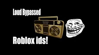 WORKING 35 ROBLOX LOUD RARE BYPASSED IDS 2024🔥 [upl. by Mikes]