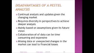 PESTLE ANALYSIS PART 12 [upl. by Yalhsa]