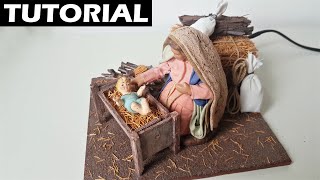 💡 TUTORIAL Madonna che culla  Come movimentare le proprie statuine ⚙️ Presepe in movimento [upl. by Elades]