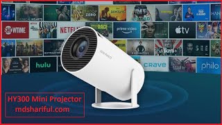 Magcubic Projector  Allwinner h713  HY300HY300 projector  Transpeed Projector 4k  mdshariful [upl. by Adiehsar]