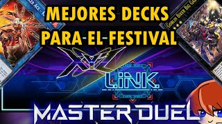 Master Duel Mejores Top Decks Para el Evento Xyz x Link Festival YuGiOh TeamSetoX [upl. by Noakes]