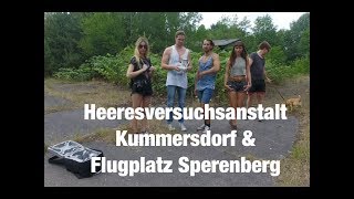 Lost Places Heeresversuchsanstalt Kummersdorf amp Flugplatz Sperenberg  GoproampDrone [upl. by Candice465]