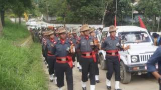 Watch Brave Heart Hav Hangpang Dada Laid To Rest With Full Military Honours At His Native Place [upl. by Eltsirc]