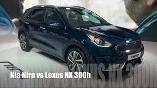 Kia Niro 2016 vs Lexus NX 300h 2016 [upl. by Fuchs]