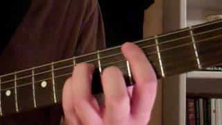 How To Play the C5 Power Chord On Guitar lesson and demo [upl. by Niatsirk]