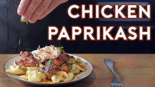 Binging with Babish  Chicken Paprikash from Captain America Civil War [upl. by Louth]