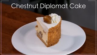 【栗のディプロマト ケーキ】Chestnut Diplomat Cake [upl. by Niko]