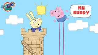 George Pig And Richard Rabbit funnycartoon peppapigparody georgepig memeanimation [upl. by Assilrac]