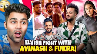 ELVISH YADAV Fight With AVINASH amp FUKRA INSAAN In BIGG BOSS  DhiruMonchik [upl. by Aikemat]