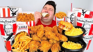 KFC Kentucky Fried Chicken • MUKBANG [upl. by Eylloh]