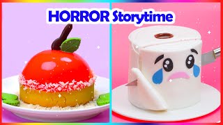 🥵 HORROR Storytime 🌈 Oddly Satisfying 3D Cake Decorating Ideas [upl. by Trebliw]