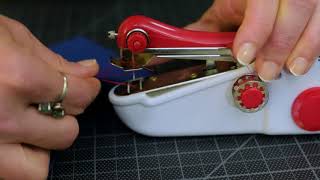 Singer Stitch Sew Quick  Handheld Mending Device  Product Demonstration [upl. by Kenn]