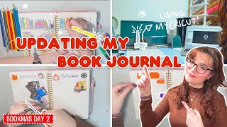 Updating My Book Journal🎅✍️✨ Ep9  BOOKMAS Day 2 📖🎄 [upl. by Abrams]