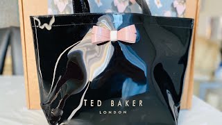 UNBOXING TED BAKER GEECON ICON BAG SHOPPER BAG ONLINE SALE APRIL 2020 [upl. by Annovaj765]