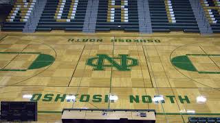 Oshkosh North High School vs West Bend East High School Womens Varsity Basketball [upl. by Kelcey]