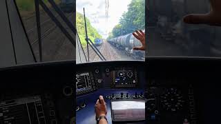 POV Hochbetrieb im Überholbahnhof führerstandsmitfahrt cabview [upl. by Adnamra]