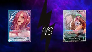 OP7 Reiju vs Bonney  One Piece TCG [upl. by Inaja]