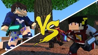 Minecraft Aruan Fica Livre dos Desafios  SURVIVAL LUCKY ‹ AM3NIC › [upl. by Lianne]