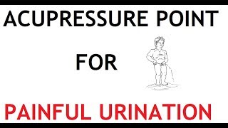 Acupressure Point for Dysuria  Painful Urination [upl. by Bradford]