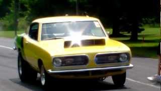 Stroker Hemi Barracuda Burnout [upl. by Ielirol458]