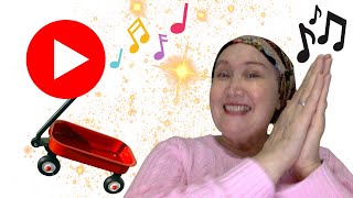 My Little Red Wagon Song Along Early Learning Song [upl. by Balbur]