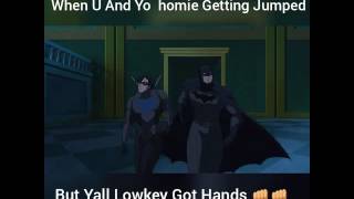 Batman and Nightwing vs Talons meme [upl. by Yalahs]