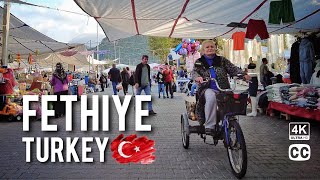 Tour of Fethiye Market  Fethiye Turkey 🇹🇷 [upl. by Proudlove]