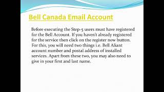 How To Create Bell Canada Email Account [upl. by Strep736]