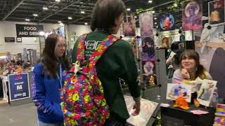 MCM London Comic Con October 2024 Day 3  Artist Alley [upl. by Eyllom52]