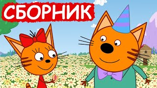 Три Кота  Сборник отличных серий  Мультфильмы для детей😃 [upl. by Ranite]