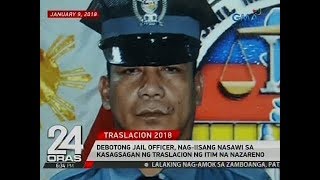 24 Oras Debotong jail officer nagiisang nasawi sa kasagsagan ng Traslacion ng Itim na Nazareno [upl. by Eissel]