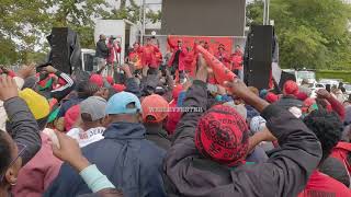 EFF leader Julius Malema calls on the liberation chants effturns10 juliusmalema [upl. by Trinee]