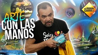 Tocando el paisaje por Fabián Marcel Gaete  Arte  El Hormiguero [upl. by Atalie]