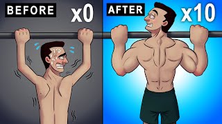 Go from 0 to 10 PullUps FAST [upl. by Narf]