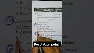 Most important question NEET biology 💯🎯 evolution khansirmotivation motivation [upl. by Shena]