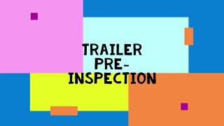 TRAILER PRE INSPECTION TRAILER TEST [upl. by Tressa]